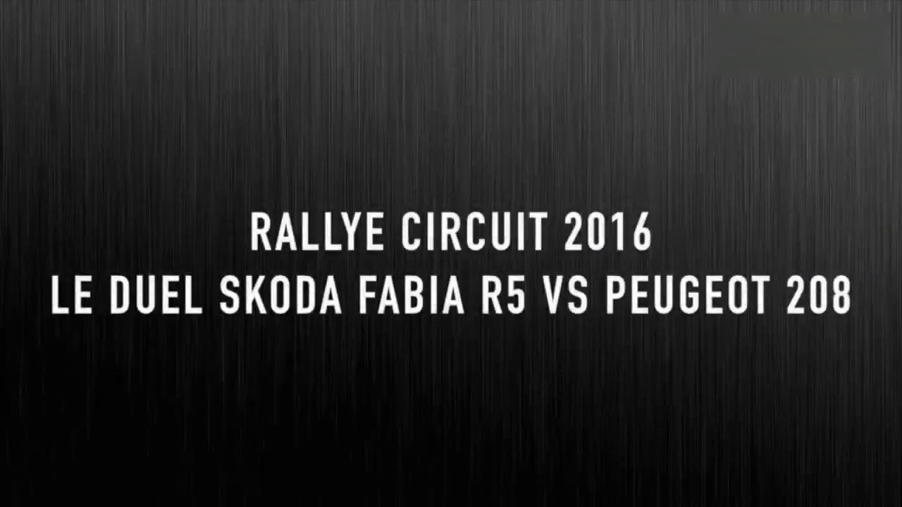 实力太强悍 实拍两辆WRC赛车赛道追逐