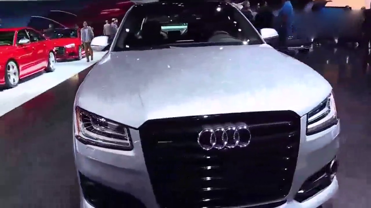 运动型的绅士 车展详拍奥迪A8L 4