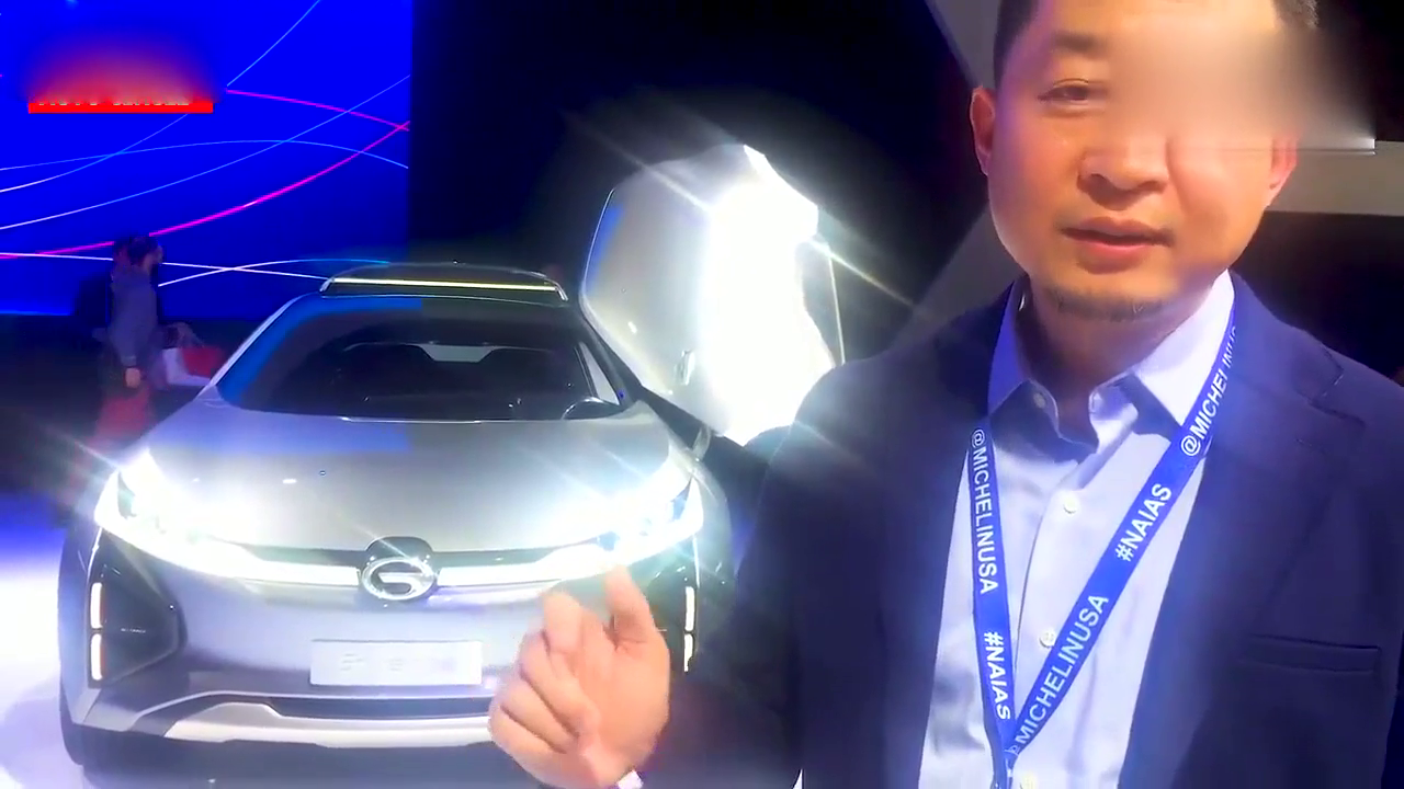 2018美国底特律车展：广汽传祺Enverge概念车