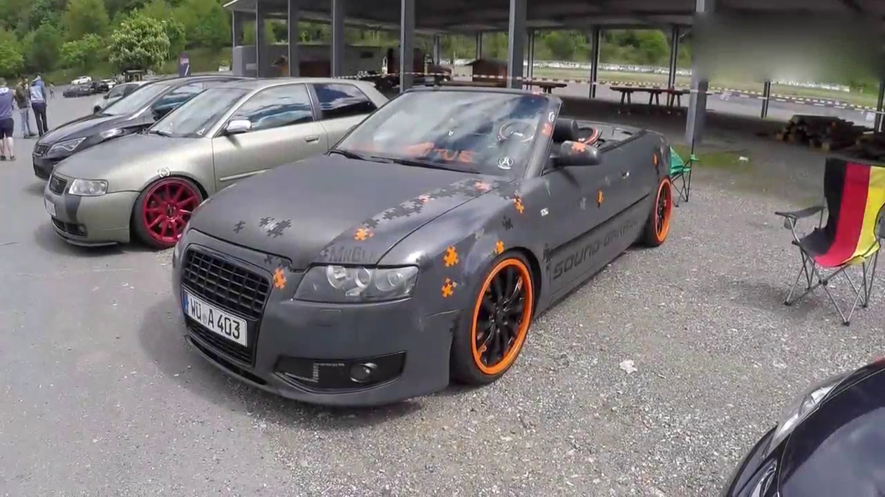 奥迪A4 CABRIO 改装车实拍