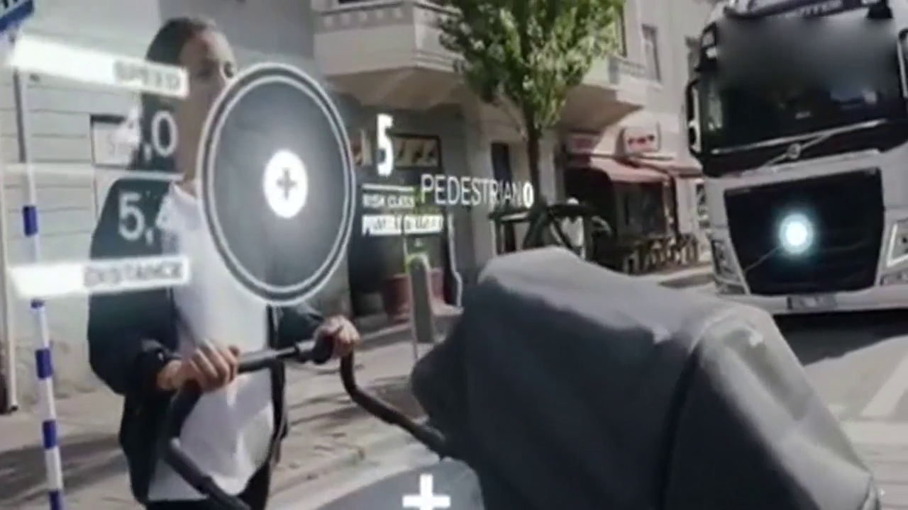 沃尔沃卡车的主动安全系统 大车司机们的福音！