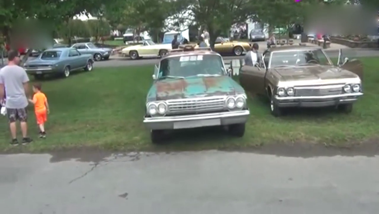 60年代的雪佛兰旅行车，这车估计国内都没有了吧！