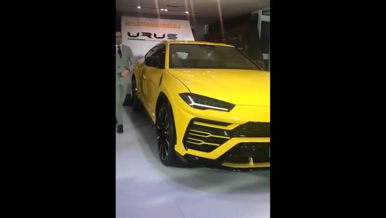 国外的豪华跑车 现场解说