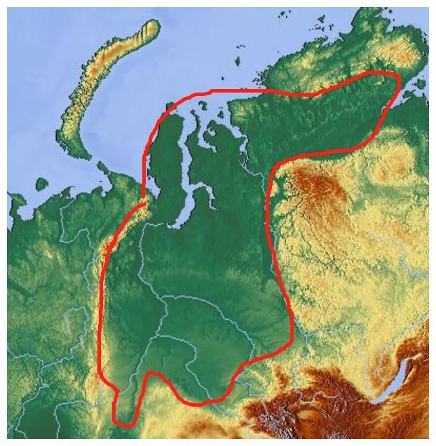 地图看“亚洲十大平原”:俄罗斯面积最大，中国平原人口最多