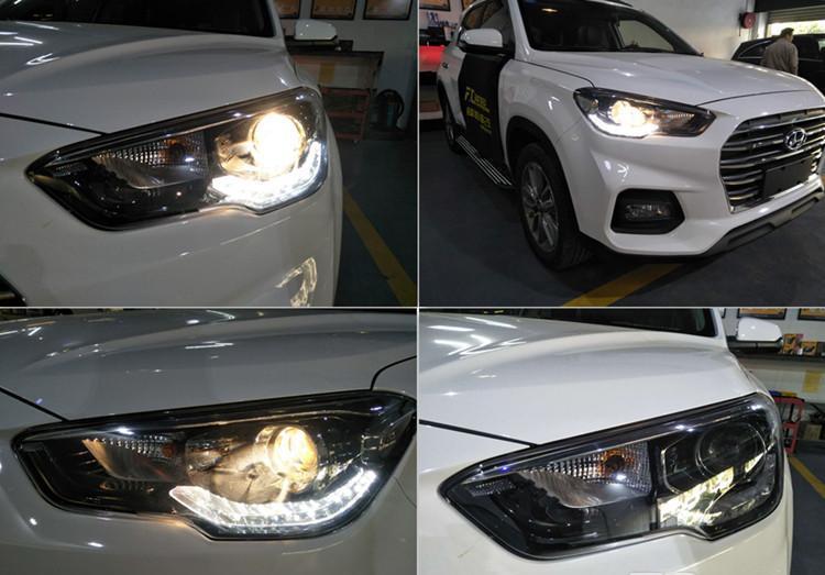 北京现代ix35车灯型号,北京现代ix35电瓶型号 江门改灯,台山专业车灯改装店在哪?现代ix35车灯改装