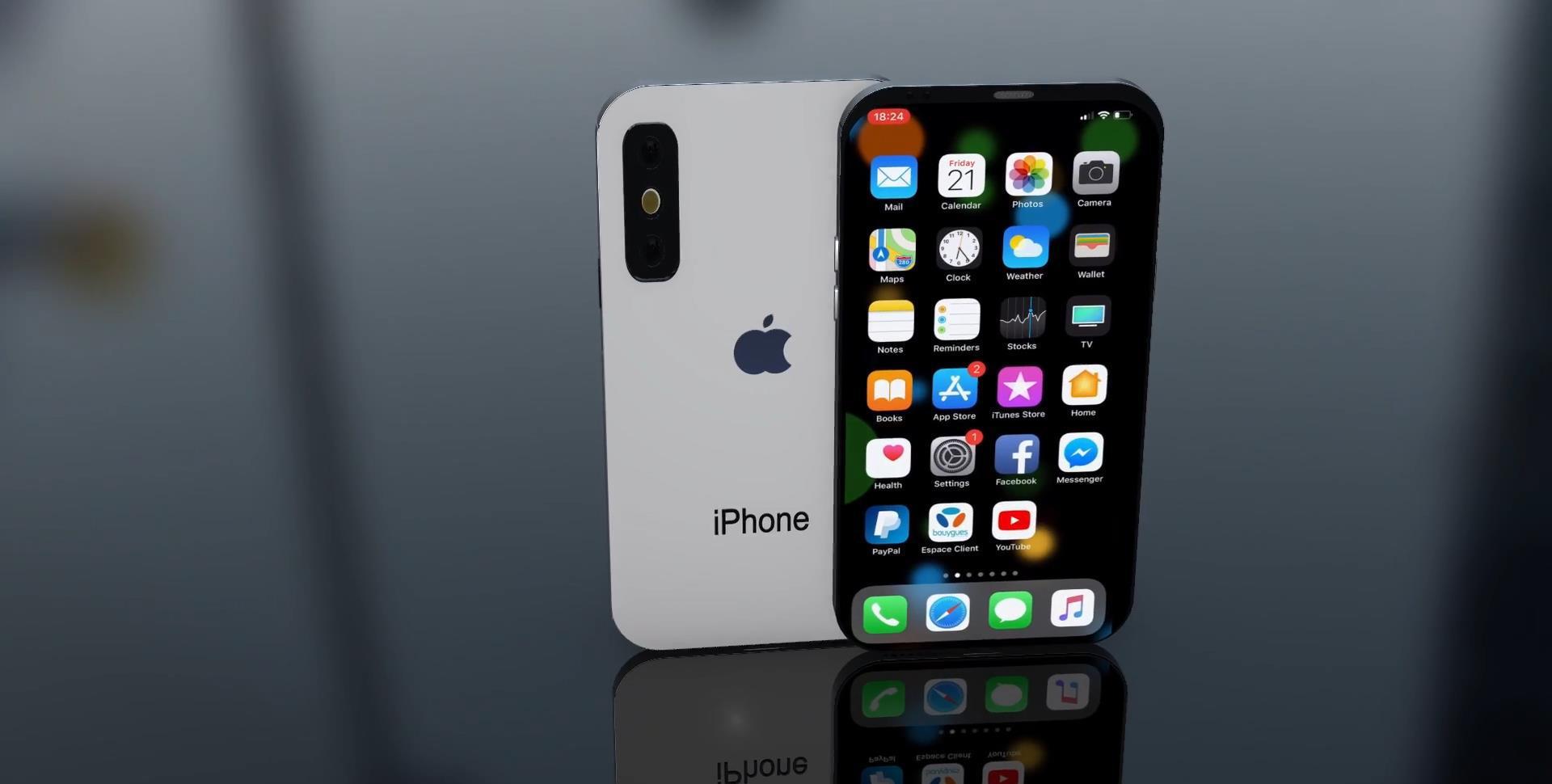 2019年新iphone概念手机曝光,这才是苹果真正的实力