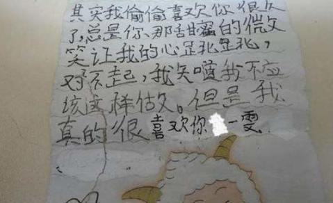 小学生的奇葩搞笑情书,老师看了脸会红,看见第一个就服了