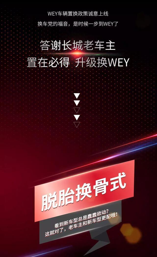 活动丨置在必得，长城品牌升级换WEY