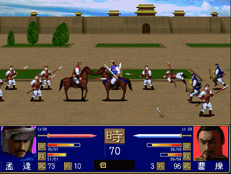 三国群英传1,当年的那些初始武将技你还记得多少