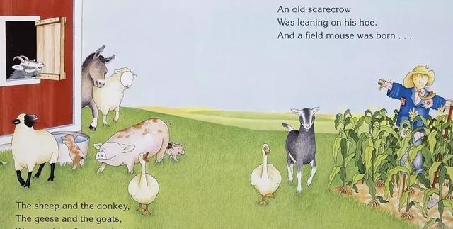 中英文绘本《大红谷仓》 英文有声绘本《BigRedBarn》大红谷仓