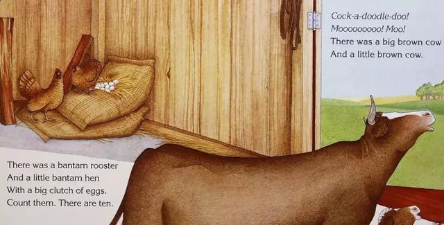 中英文绘本《大红谷仓》 英文有声绘本《BigRedBarn》大红谷仓