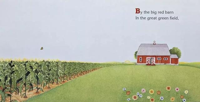 中英文绘本《大红谷仓》 英文有声绘本《BigRedBarn》大红谷仓