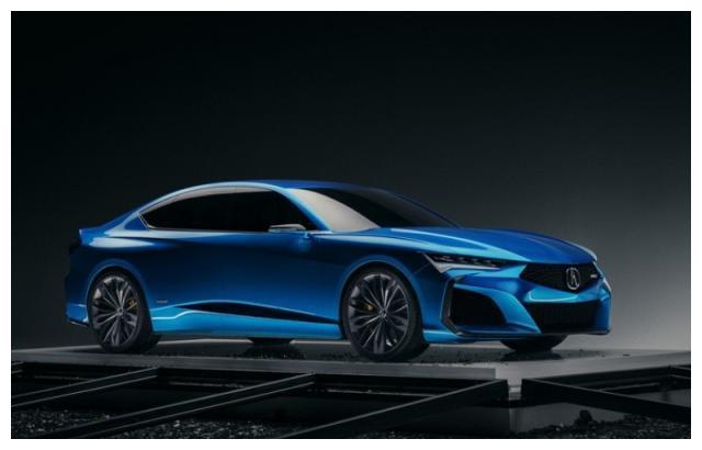 Acura Type S Concept替未来的TLX四门运动轿跑打头阵!