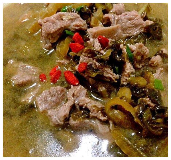 美食推荐:金针菇煮鲫鱼,焦溜牛肉片,酸菜汆羊肉的做法