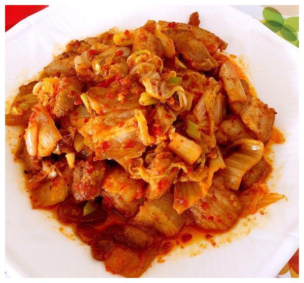 辣白菜炒五花肉,香死了,开胃好吃,秒变视频下饭菜免费数学高中v白菜家常图片