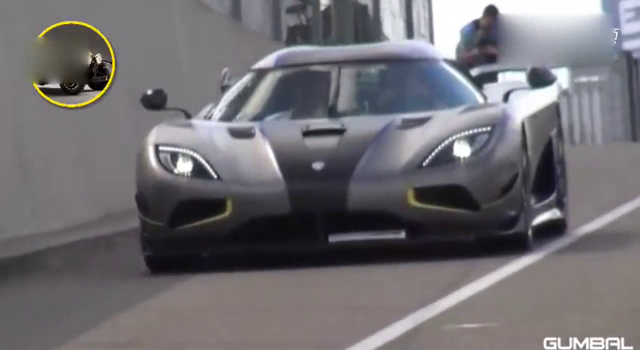 世界上最快的跑车柯尼塞格，听听引擎的声浪，就服气它排第一