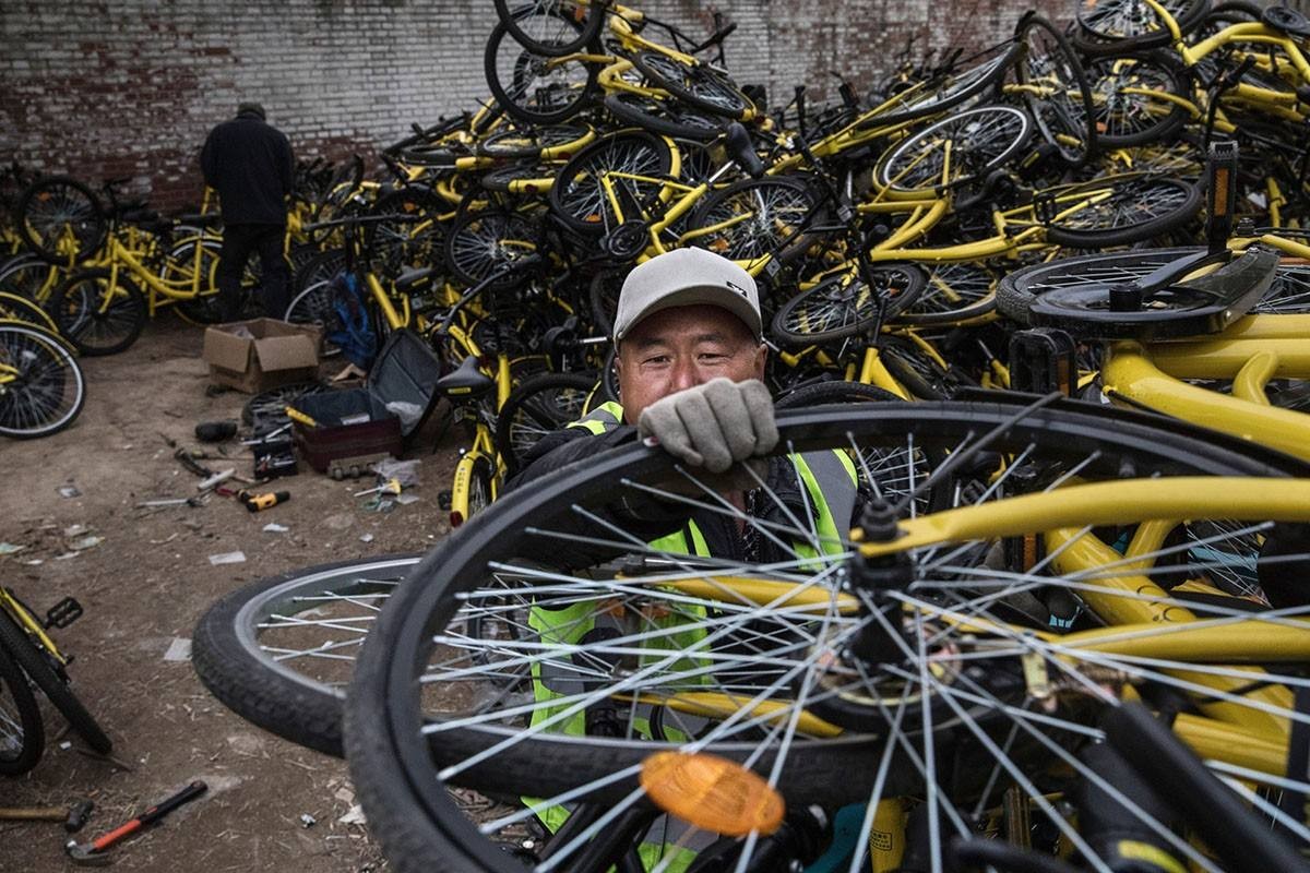 ofo小黄车，应该是我见过最惨的共享单车！_自行车网_自行车旅行网_骑行圈