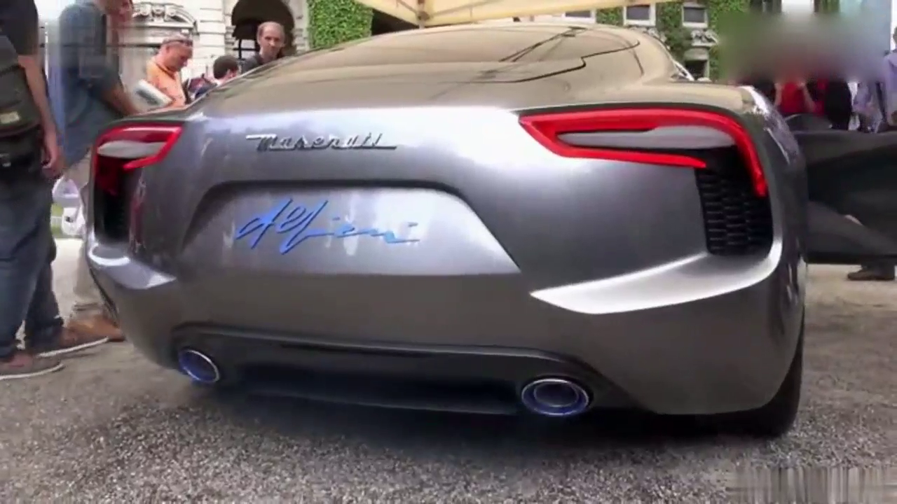 惊人的V8发动机声浪， 玛莎拉蒂推出阿尔菲力的概念GT跑车。