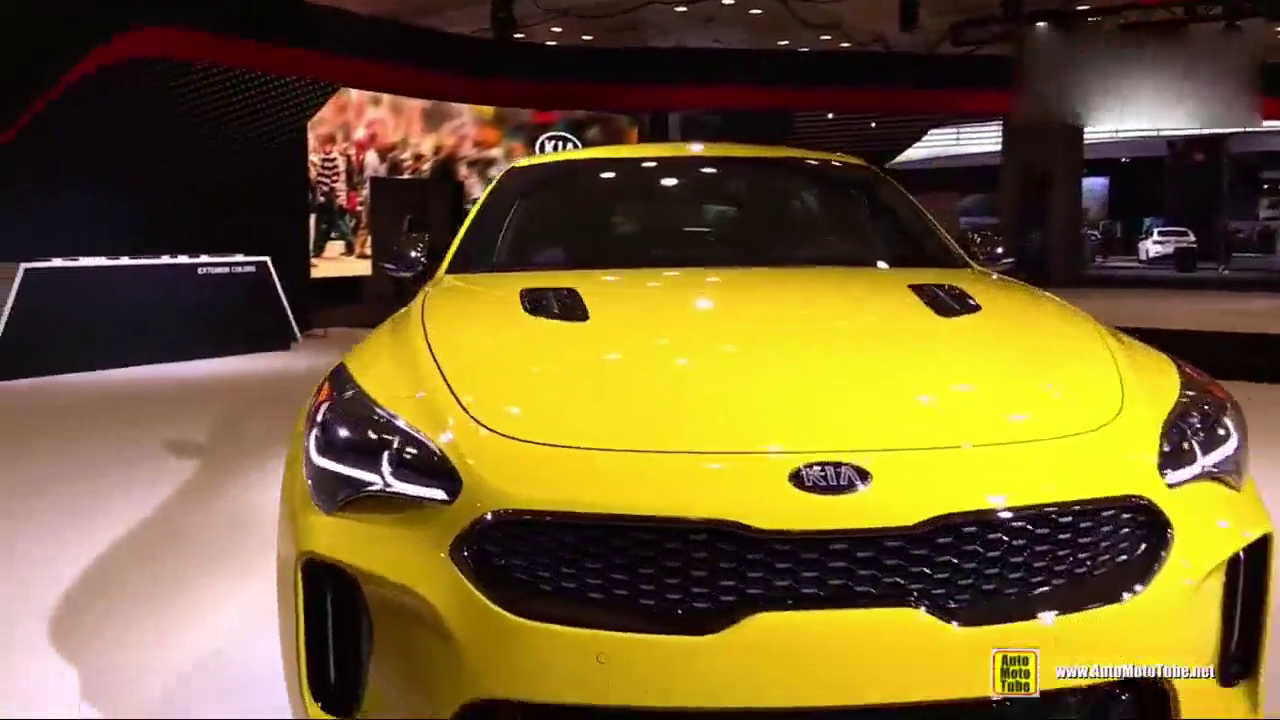 2018款起亚毒刺GT亮相纽约车展，看完后买不买宝马3系自己考虑