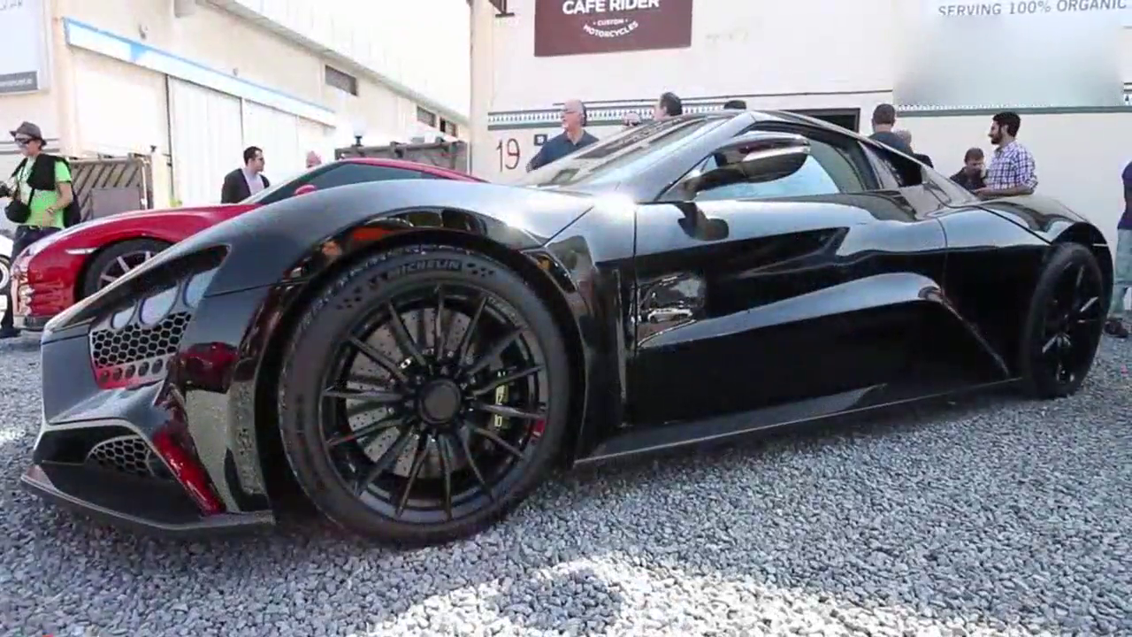 丹麦的超级跑车Zenvo ST1车身奇特 颇具视觉冲击感！