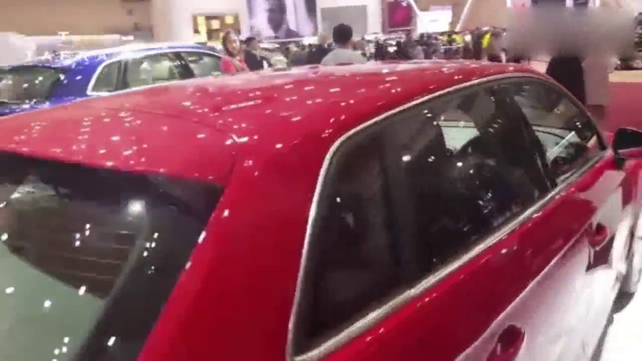 车展实拍全新奥迪A3外观和内部细节，这辆车太完美了