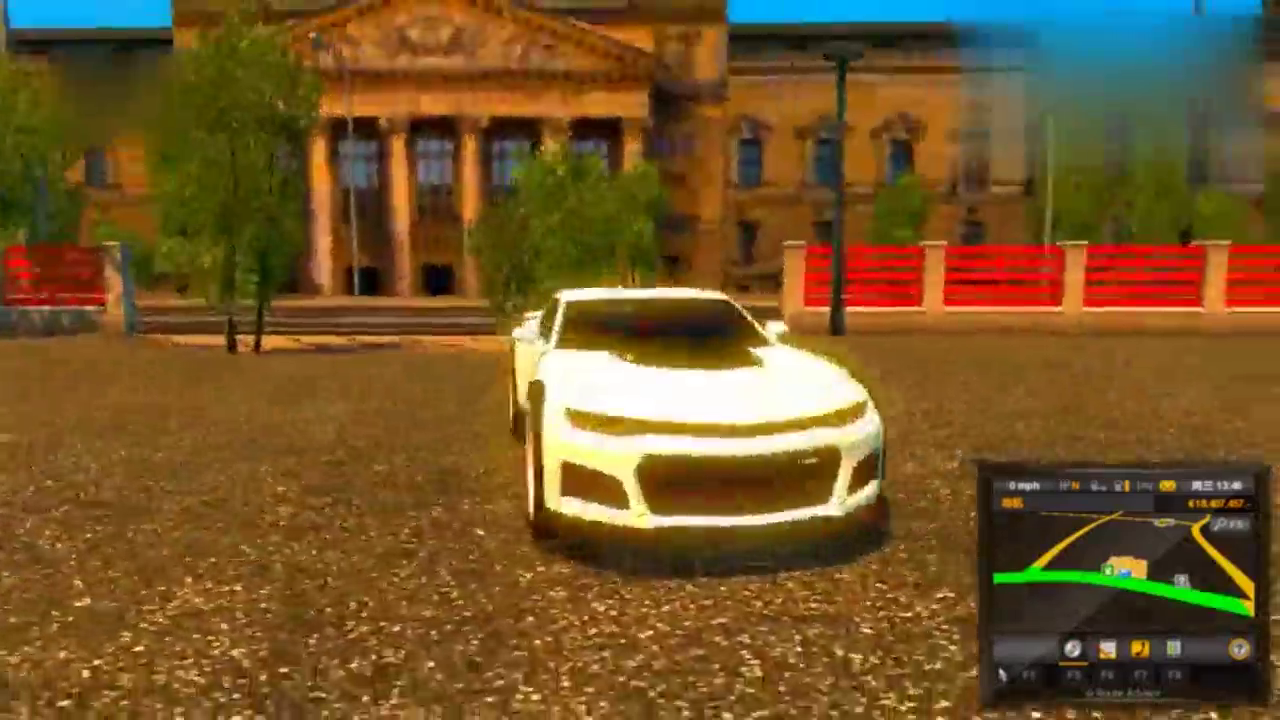 欧洲卡车模拟2：买了一辆雪弗兰跑车，开起来都不受控制了