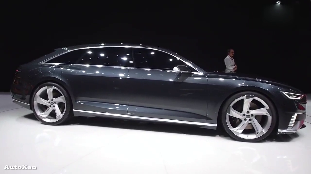 奥迪Audi A9概念车实拍感受下奥迪的新科技