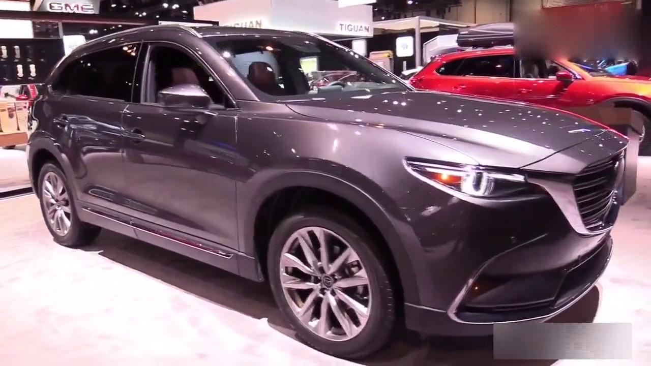 马自达CX9外形内饰展示 车展上独领风骚