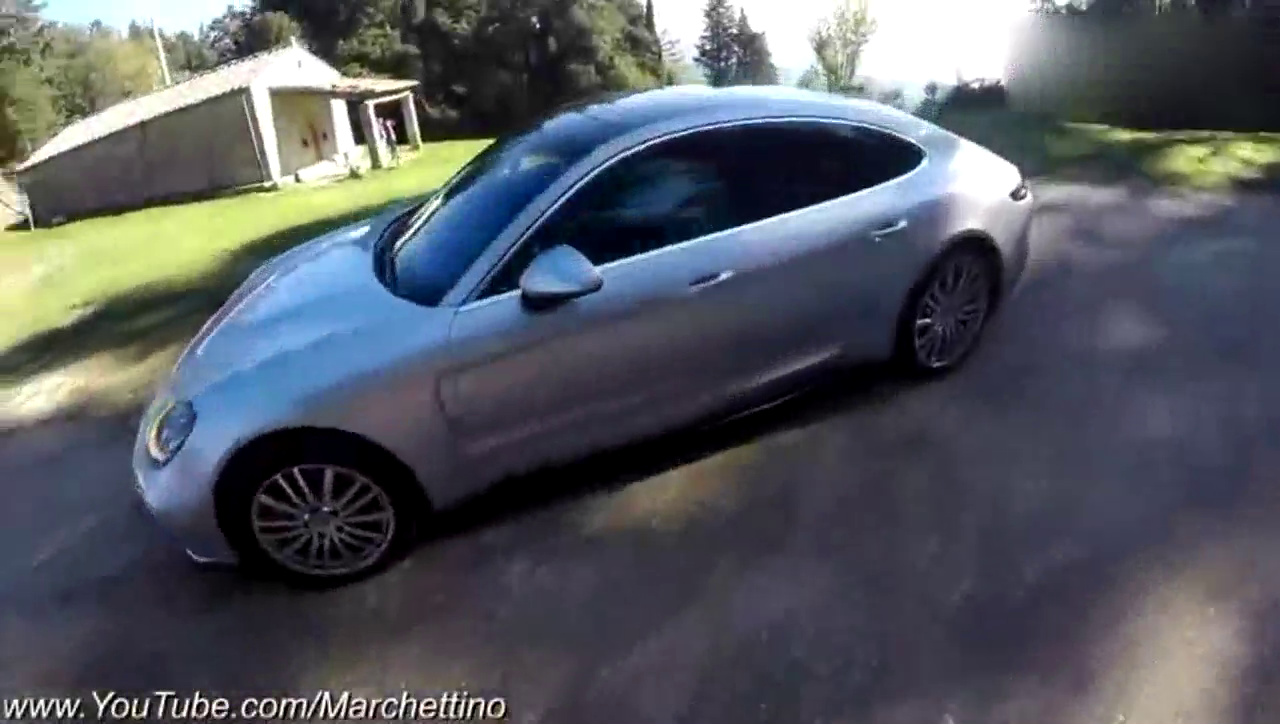 性能豪华车 主视角试驾Panamera Turbo_视频