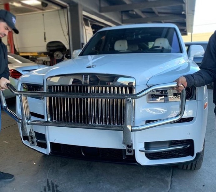 懂车皇汽车欣赏：2019010401款劳斯莱斯改装