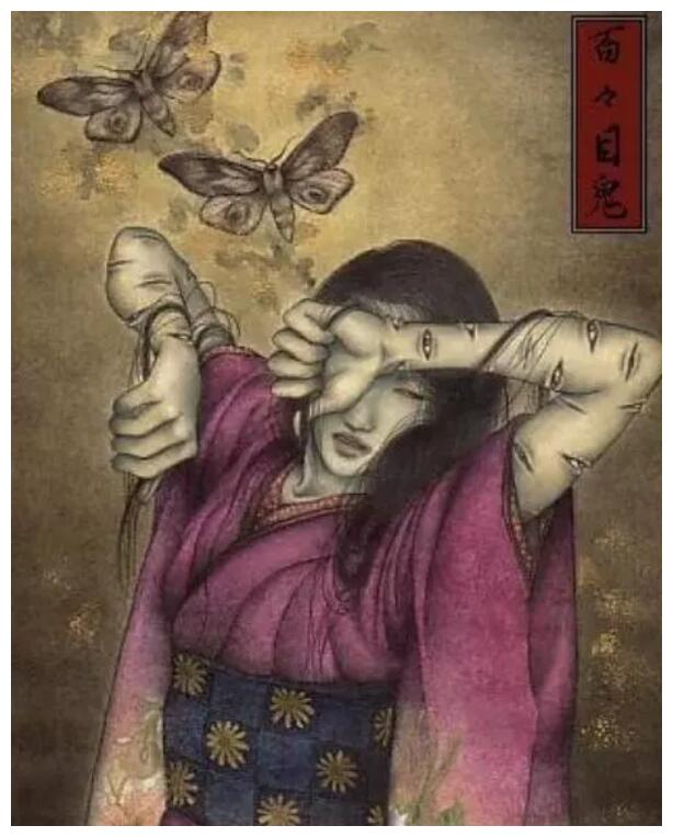 百鬼夜行：日本传说中最凶的十个女鬼，最后一个简直不敢看！