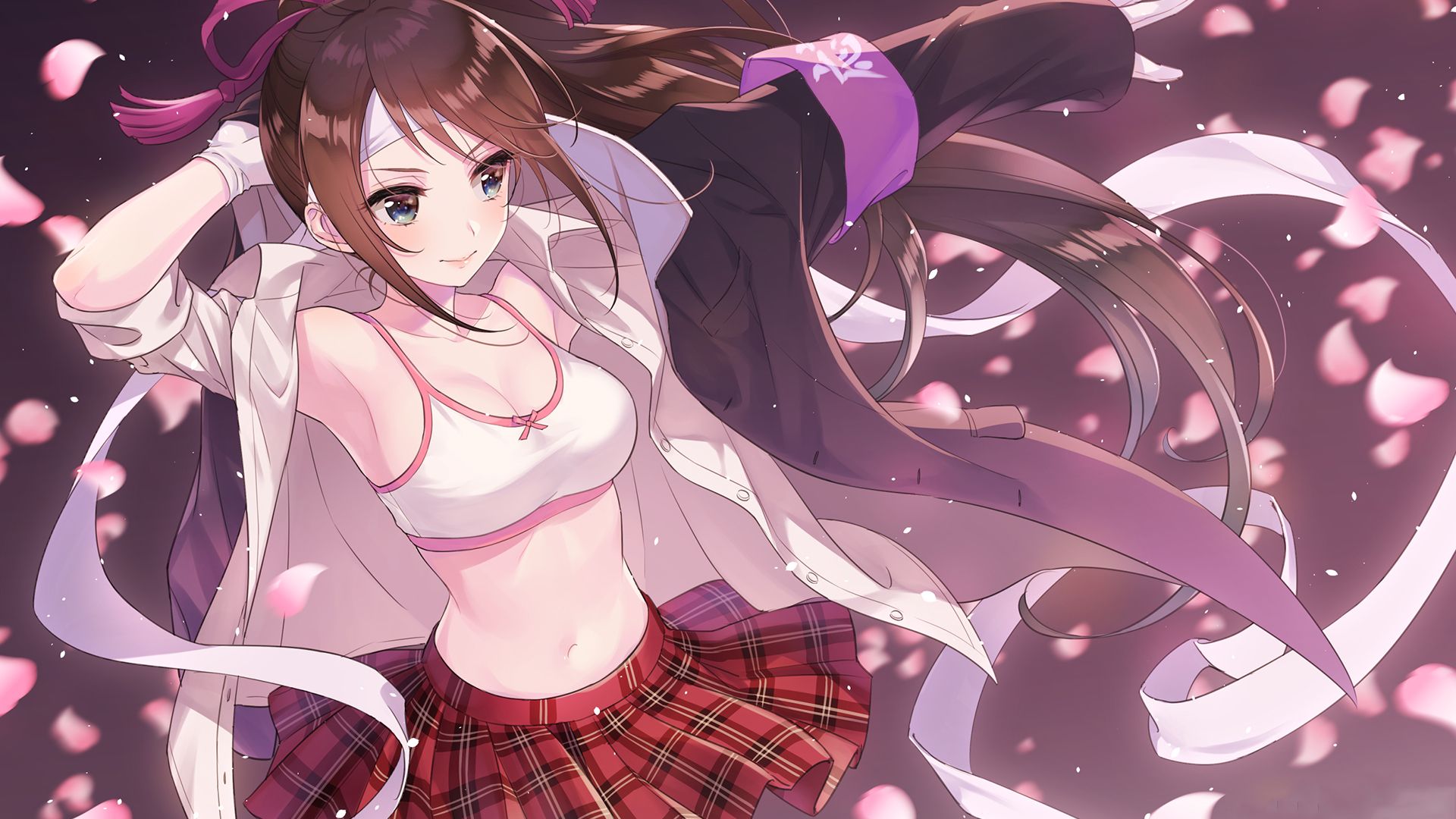 二次元高清养眼动漫美女桌面壁纸