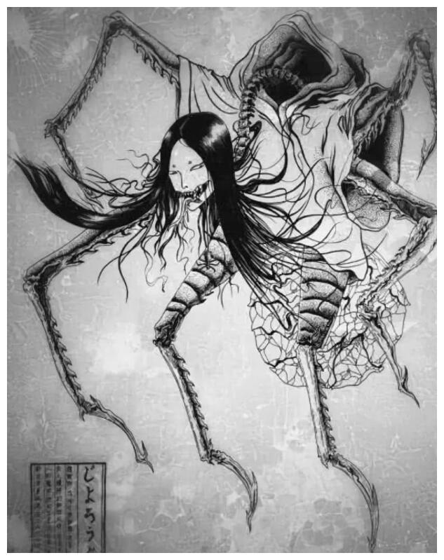 百鬼夜行：日本传说中最凶的十个女鬼，最后一个简直不敢看！