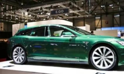 ModelS为基础的猎装车在日内瓦车展亮相，颜值秒杀原厂特