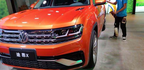 广州车展：实拍途昂X，比X6帅，V6+四驱，汉兰达没戏唱了