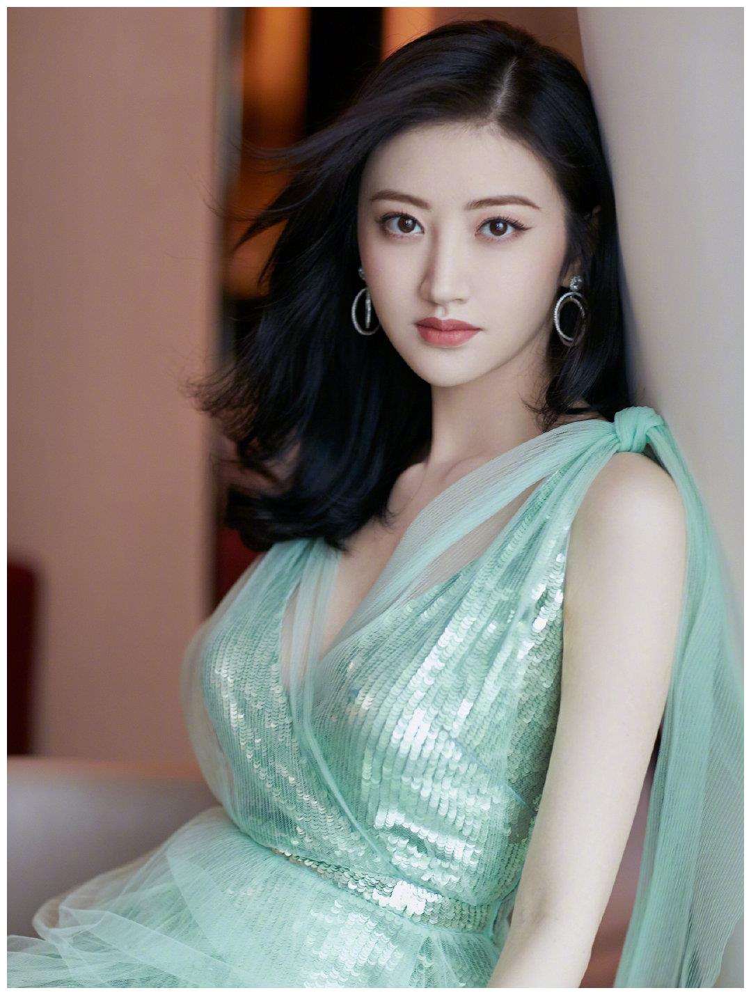 最美莫过景甜——优雅矜持美少女,含蓄委婉优雅矜持微笑甜美