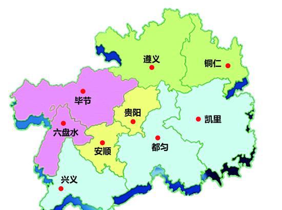 贵州各市行政区划,包含区,县有哪些?
