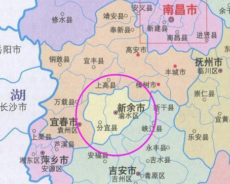 江西地级市2020上半_江西行政区划调整畅想:12个地级市,挺不错!
