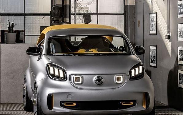 时尚帅气，未来派十足，全新奔驰Smart软顶敞篷概念车亮相