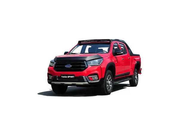 红黑配色庆铃TΛGΛ达咖运动版将亮相上海车展