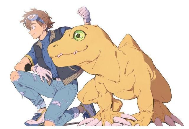 《数码宝贝》长大后的亚古兽变丑了,太一却成了男神,心疼亚古兽