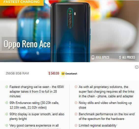 oppo ace参数,oppoace图片 聊一聊oppo reno ace:除了强悍的参数
