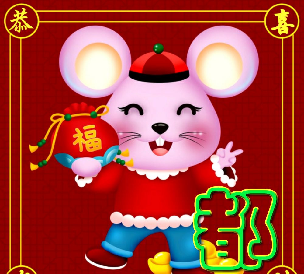 适合属老鼠的微信图片,属鼠人最好的微信头像 第七期"鼠年专题"姓氏微信头像,喜欢的留言,私信联系