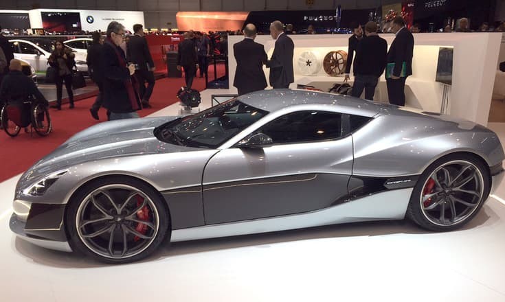 Rimac 概念年代电动超级跑车亮相