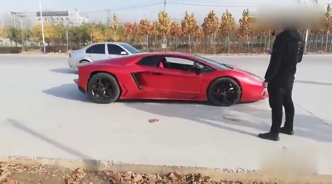 据说是别人自制的跑车，这是我见过最像的一个