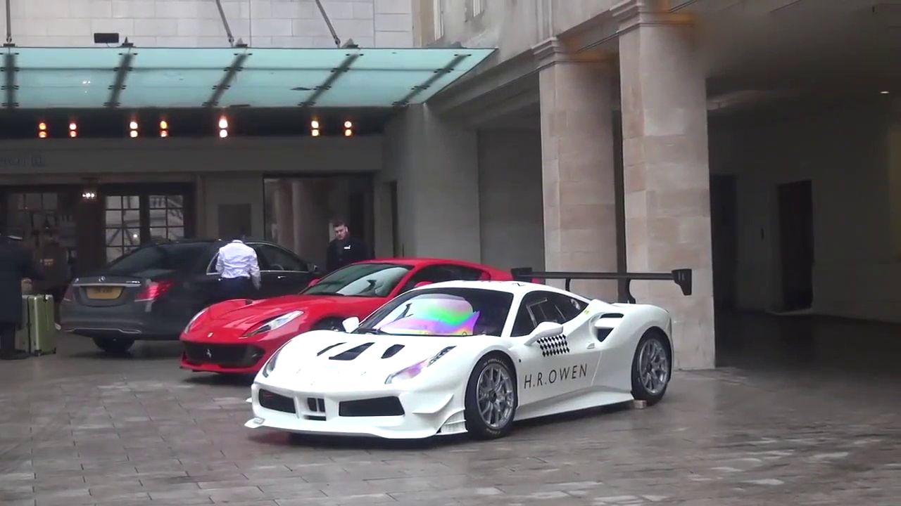 有钱真好！看着别人开着超级跑车上街炫酷