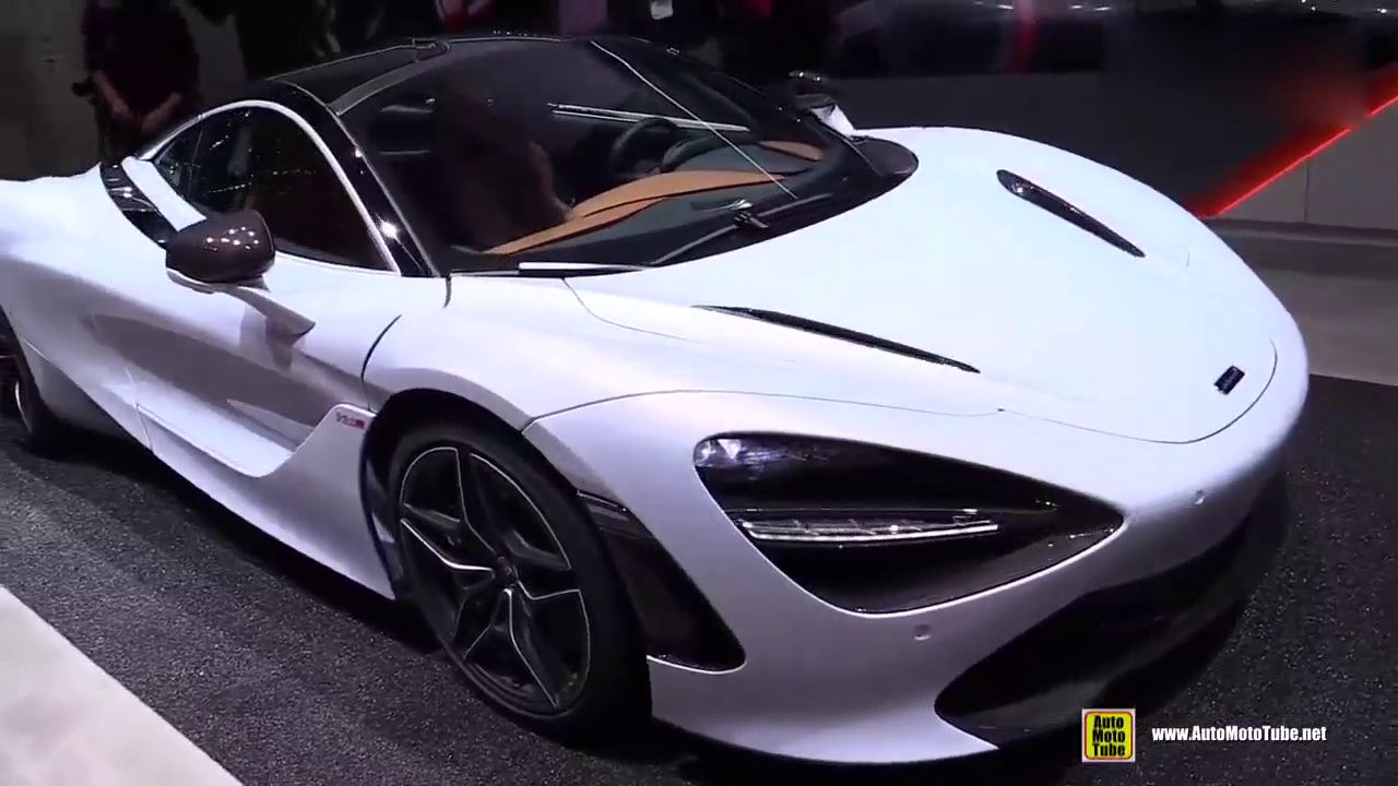 肌肉线条太酷炫 迈凯伦720S车展内外展示