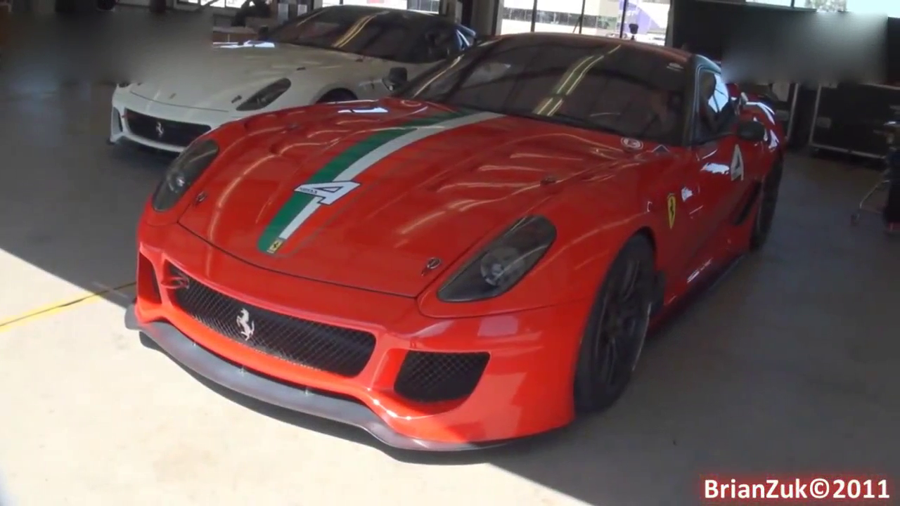 Ferrari法拉利599跑车 奇怪的发动声音