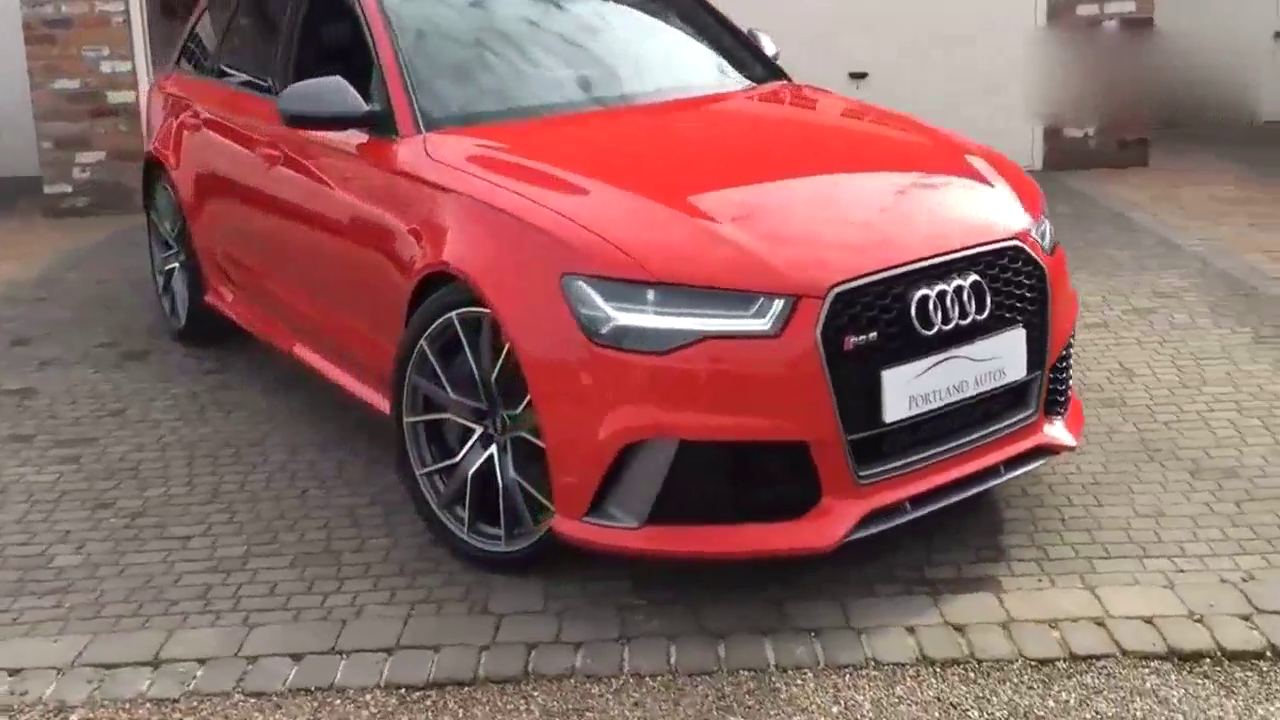 地表最速旅行车 帅气动感，实拍奥迪RS6！