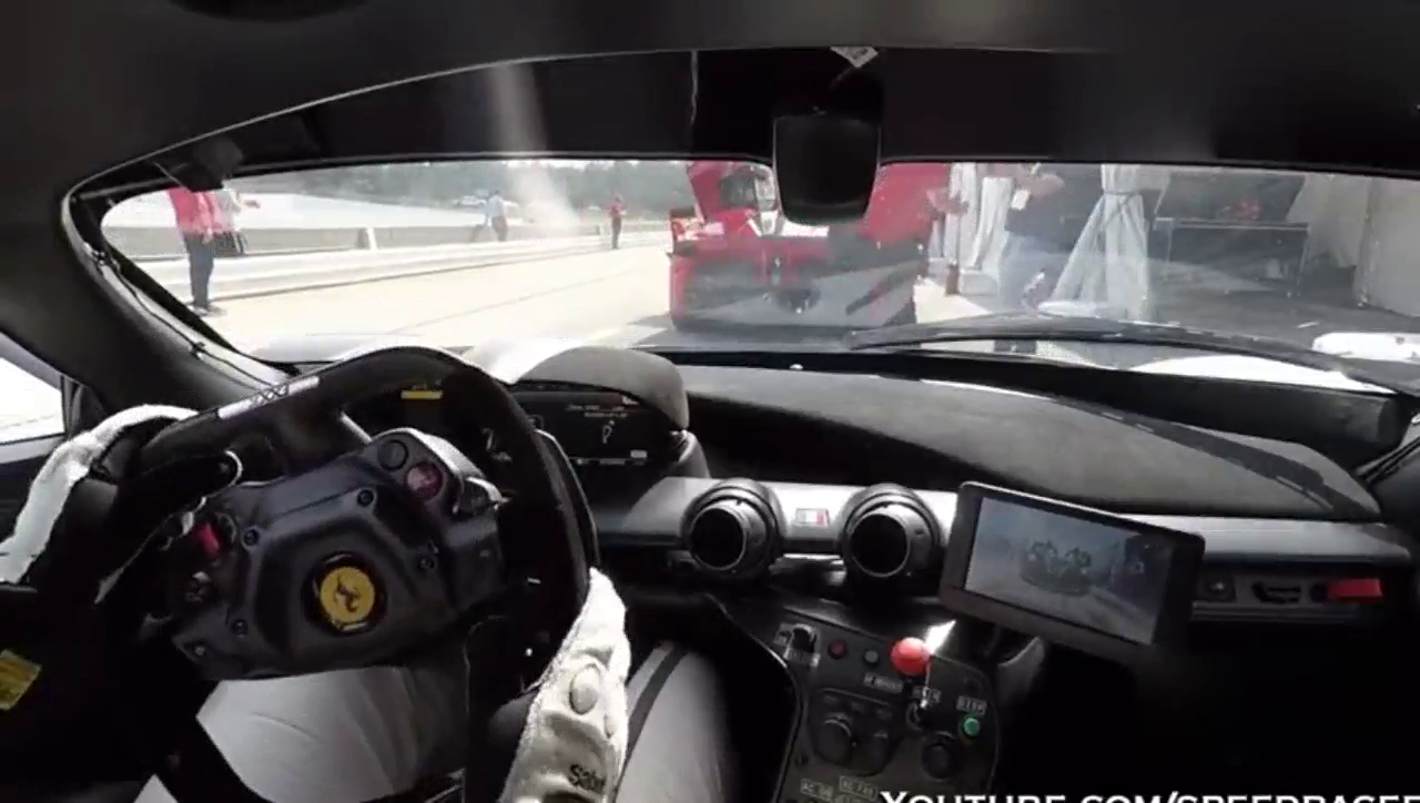 驾驶法拉利顶级跑车FXX什么感觉？这速度如你所愿